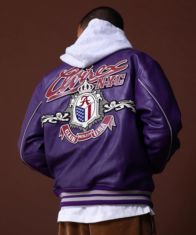 ジャケット・アウター classiclogo nylon varsity jacket vintage-varsity-jacket-yosaki-